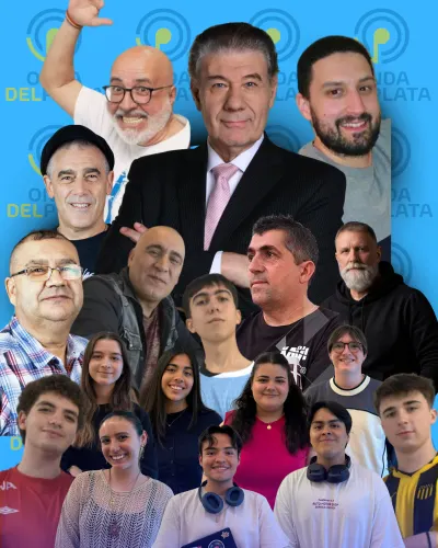Los locutores de Onda del Plata
